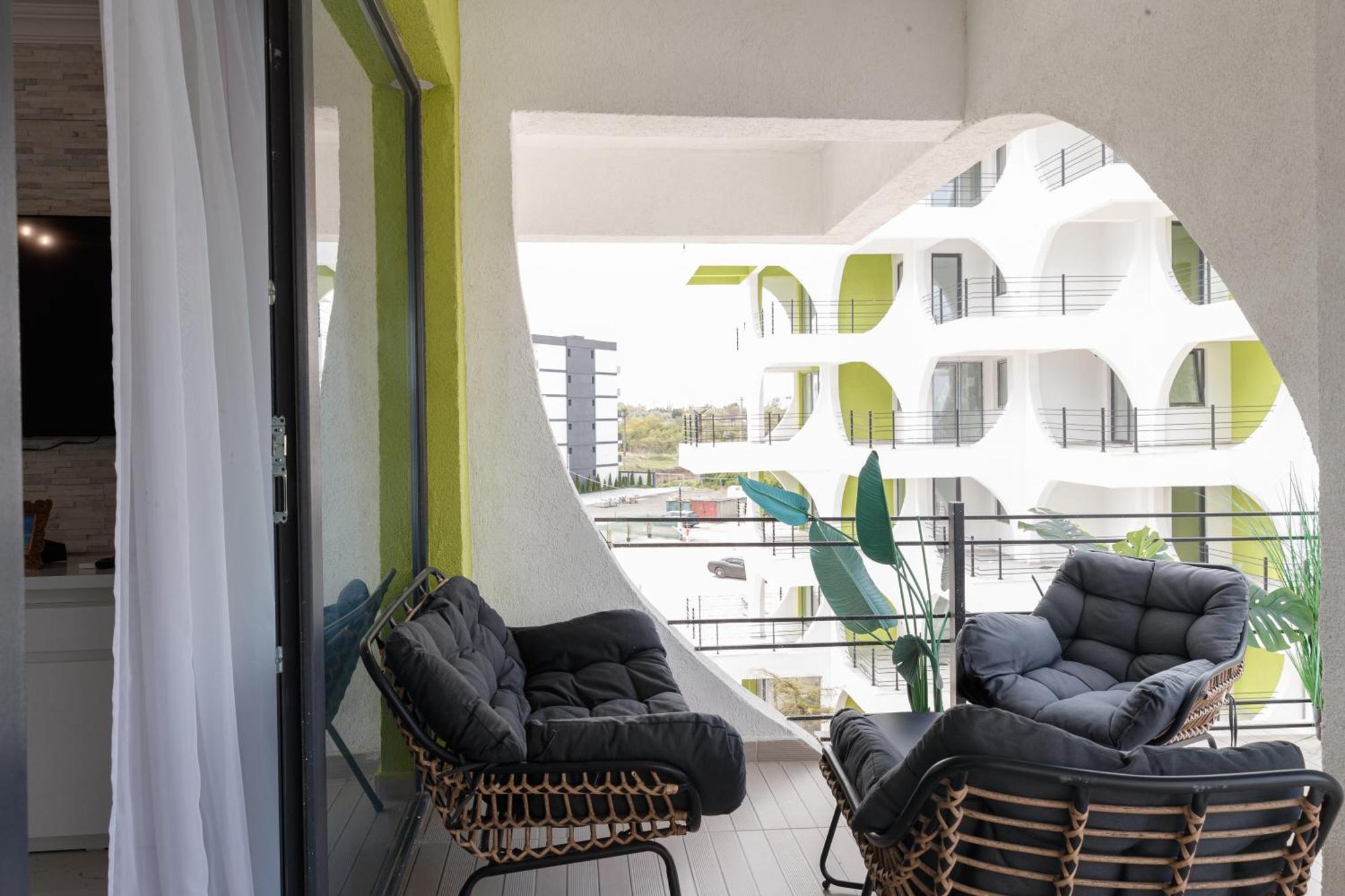 Năvodari Grazzia Deluxe Apartments מראה חיצוני תמונה
