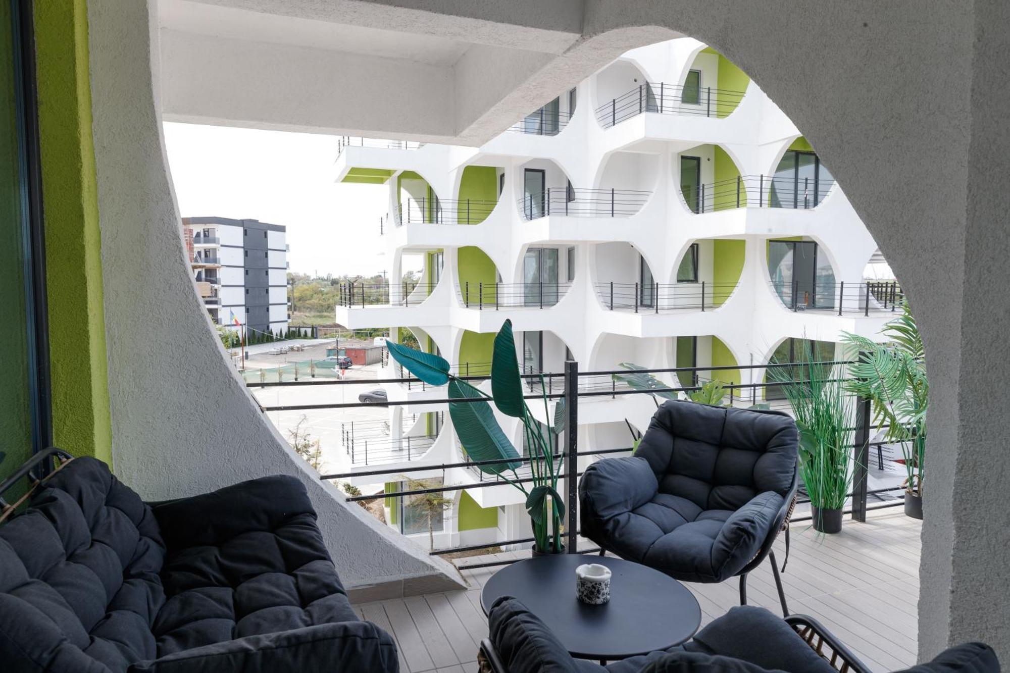 Năvodari Grazzia Deluxe Apartments מראה חיצוני תמונה
